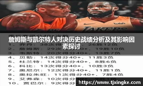 詹姆斯与凯尔特人对决历史战绩分析及其影响因素探讨